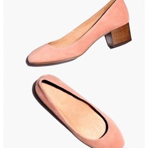 Madewell Ella Heels in dusty clay size 9